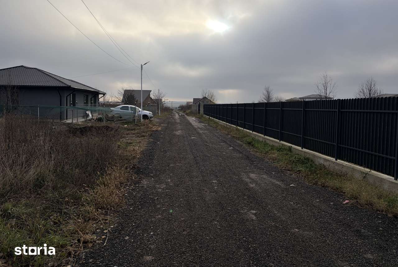 27.000e Teren intravilan Miroslava-Vorovesti 682 mp utilitati case noi - Imagine principală: 3/9