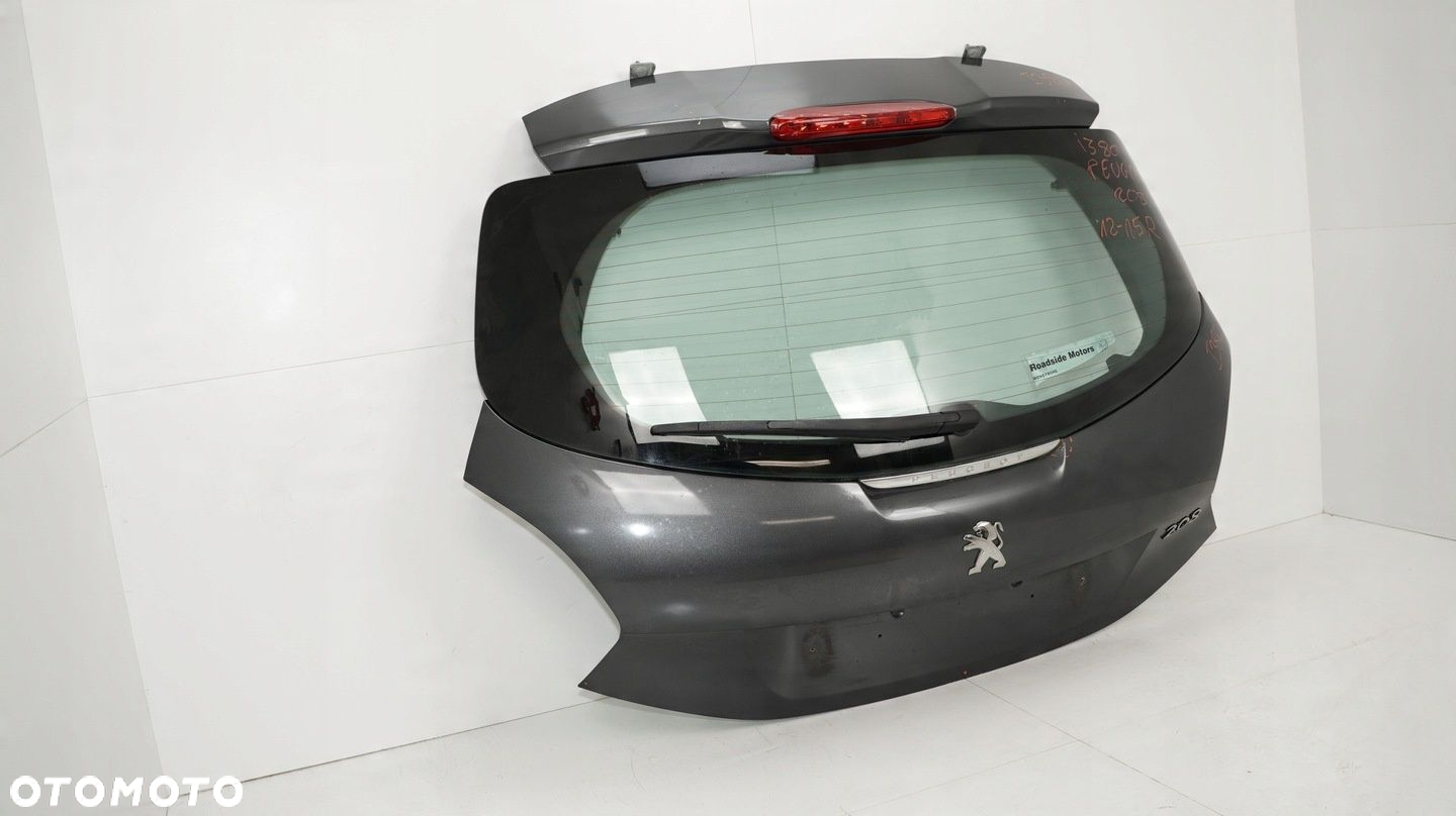 KLAPA BAGAŻNIKA TYŁ PEUGEOT 208 I 12-15R - 6