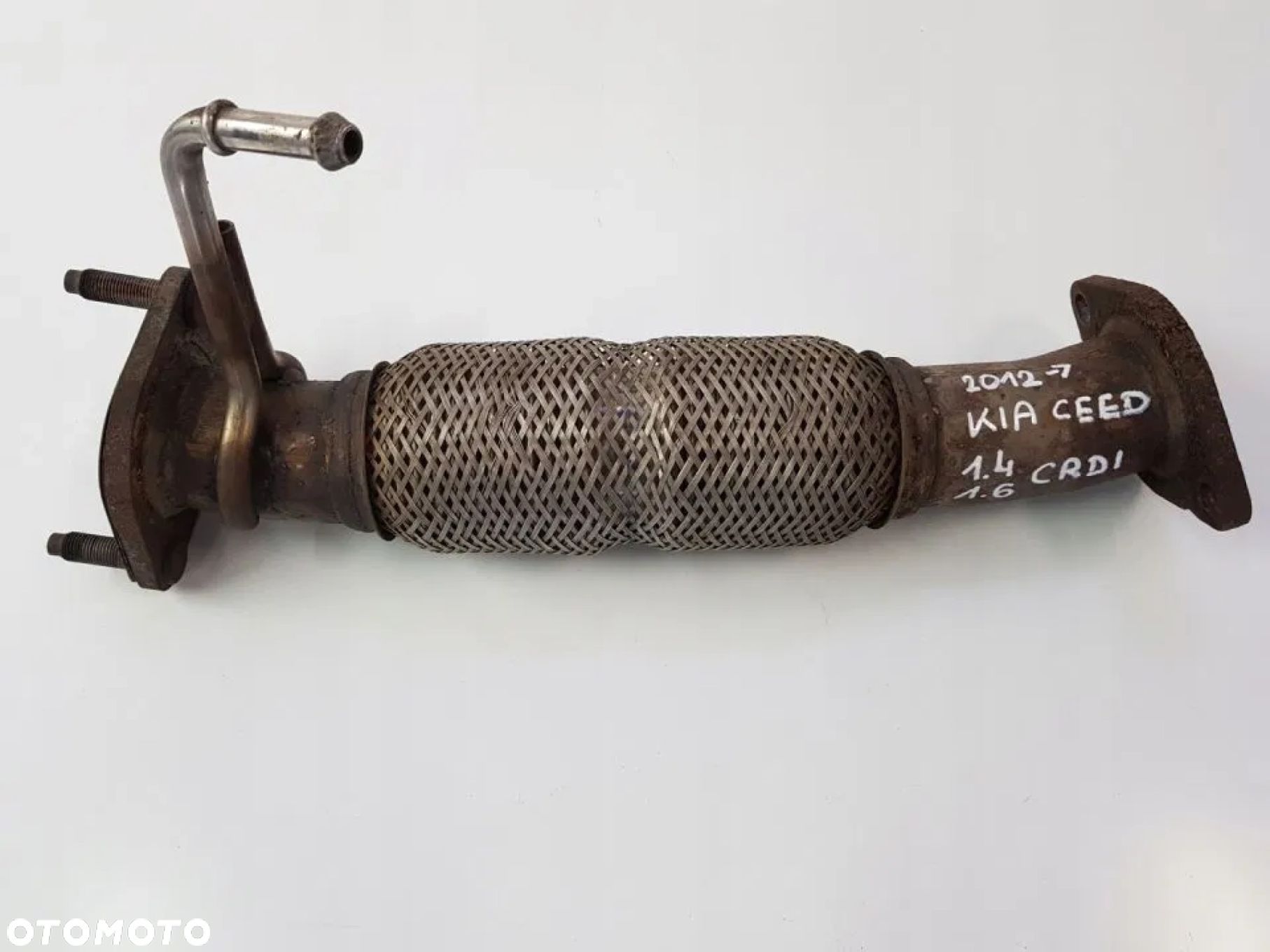 ŁĄCZNIK RURA ELASTYCZNA SONDA TŁUMIK KIA CEED II CRDI - 1