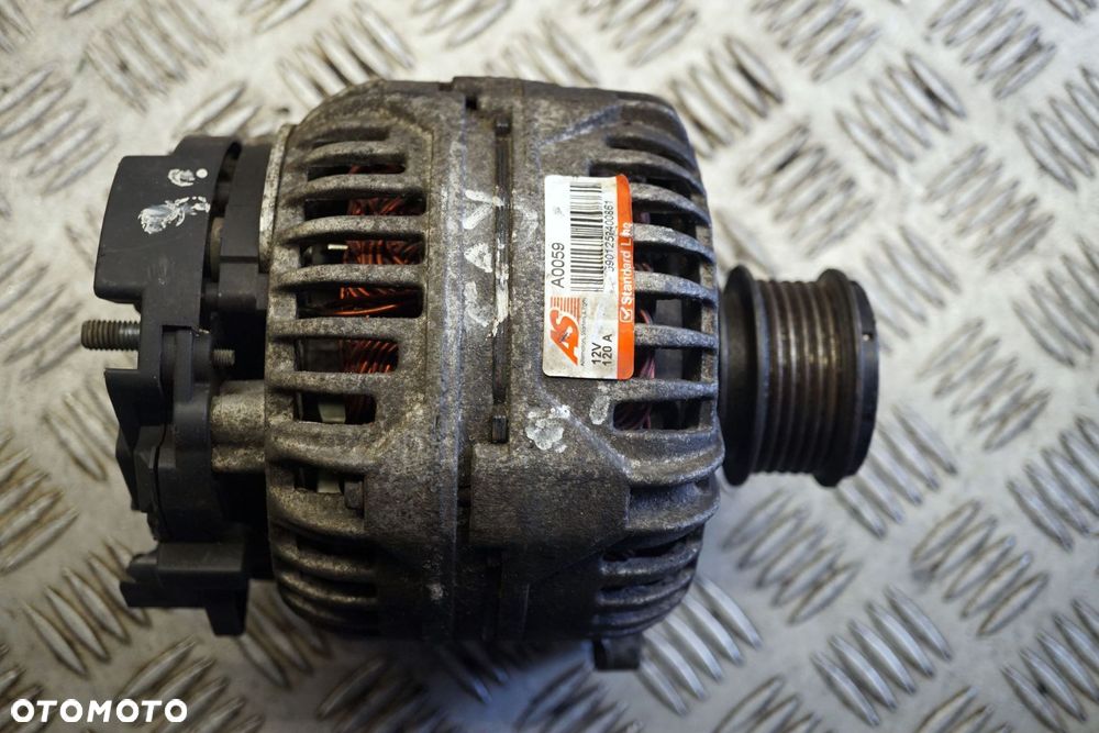 ALTERNATOR GOLF IV 1.9 TDI A0059 120A 0124515010 VOLKSWAGEN 1997-2006 - 3