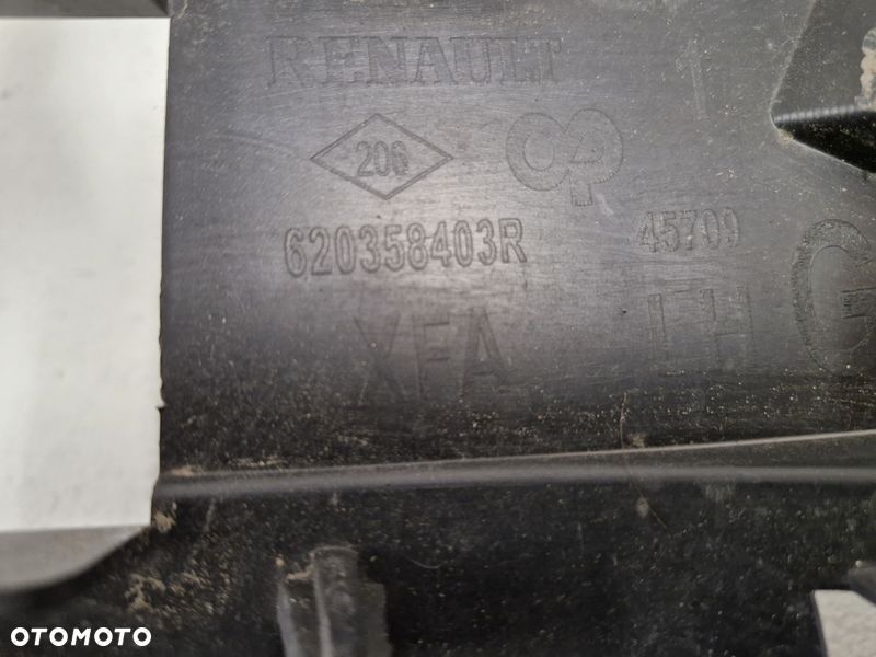 RENAULT SCENIC IV 4 ŚLIZG MOCOWANIE UCHWYT ZDERZAKA LEWY PRZÓD 620358403R - 4
