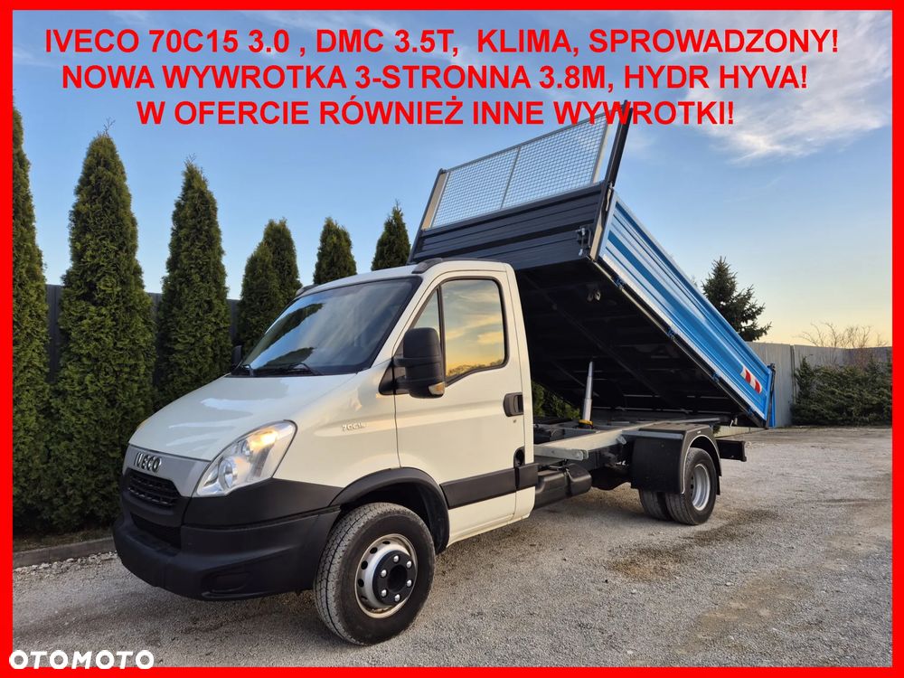 Iveco 70C15 65C15 50C15 3.0 150KM/Wywrotka 3-stronna/ - 3