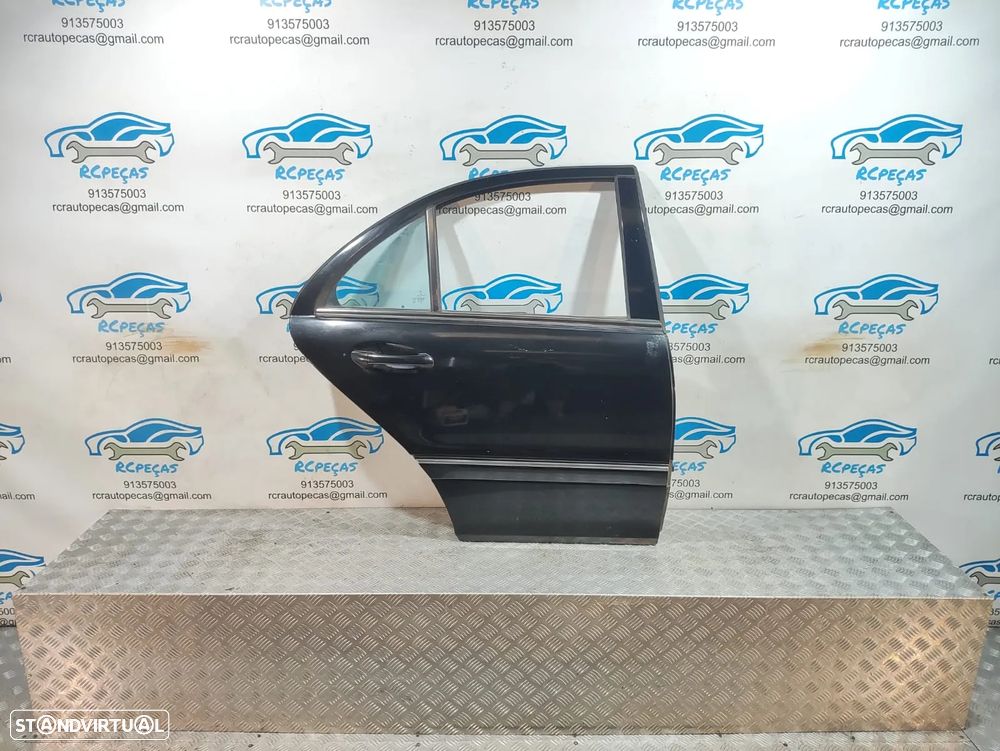 Porta Traseira Direita Mercedes Benz Class C W203 Fecho Elevador Motor Puxador Vidro - 1