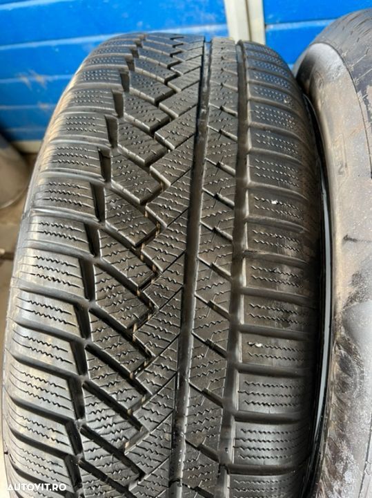 vând set jante originale Volkswagen Tuareg pe 18” cu anvelope de iarnă - 12