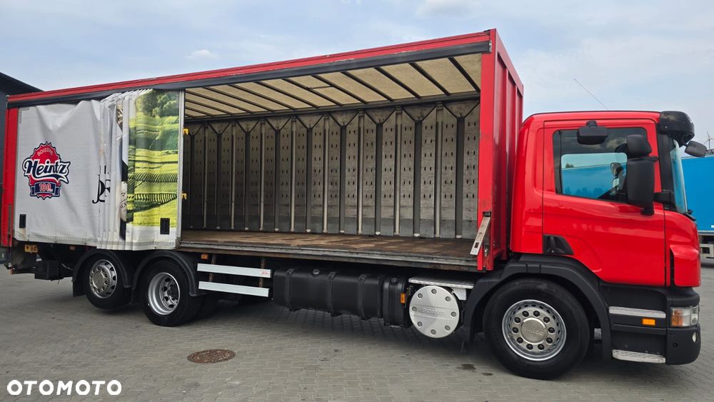 Scania P380 6x2 Euro 5 bez EGR! full air napojówka kurierka 20 palet otwierane boki rama do zabudowy! - 5