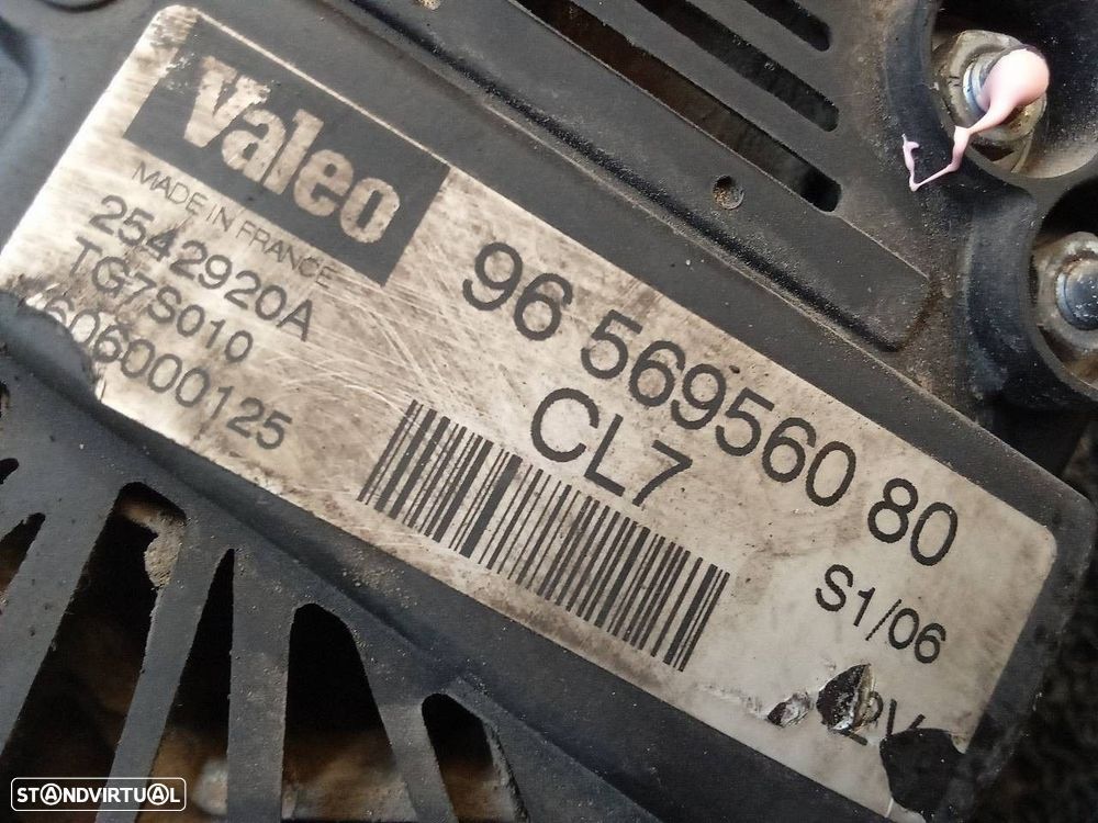 ALTERNADOR PEUGEOT 206 FASTBACK 2004 - 1