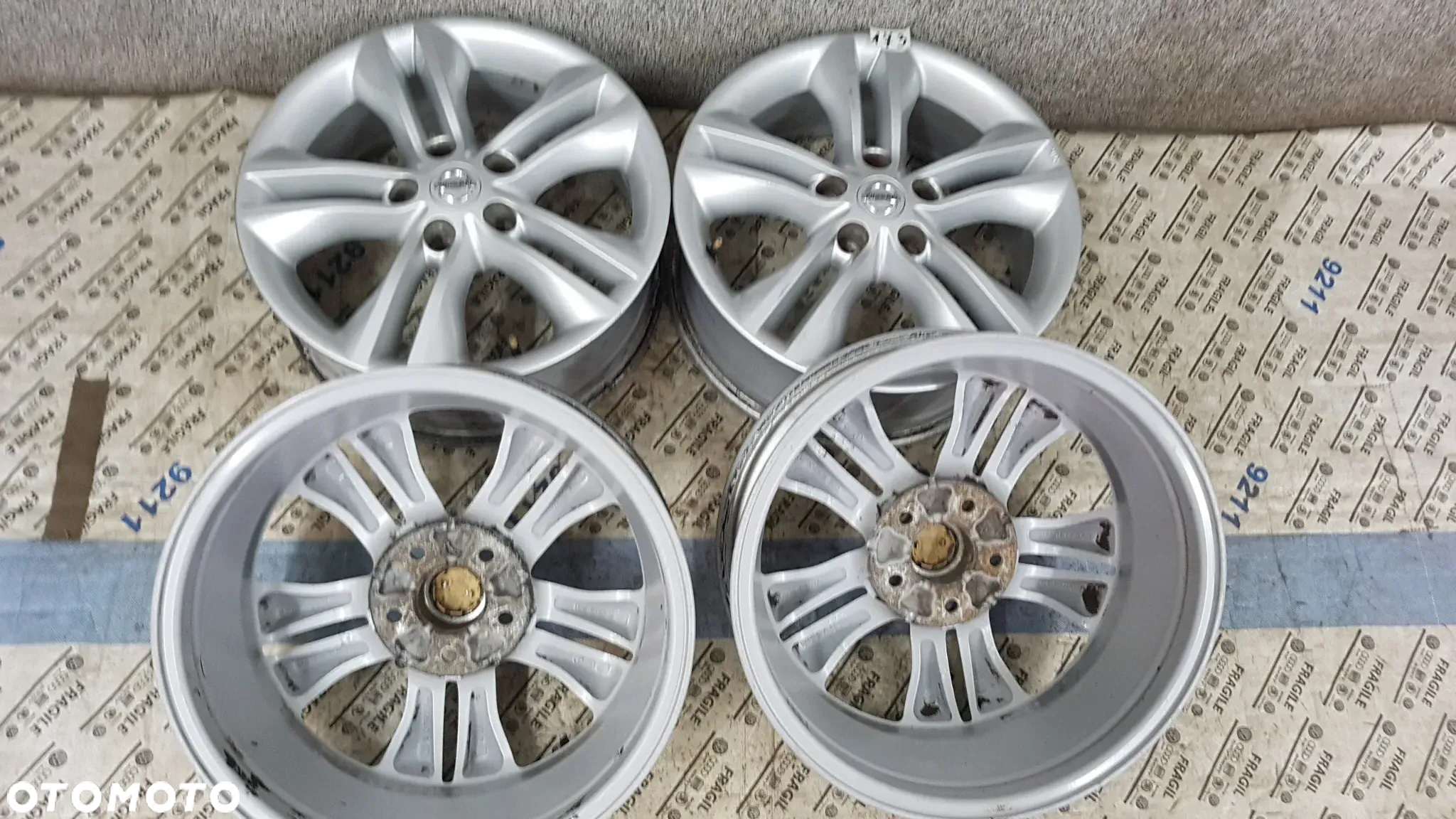 FELGI ALU  ORYGINAŁ NISSAN JUK QASHQAI 5X114,3 6.5JX17 ET40 - 15