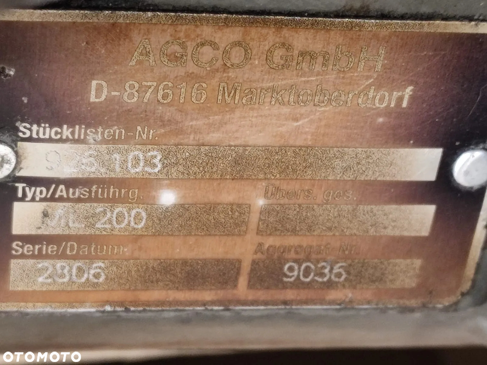 Obudowa skrzyni biegów M931100050021 FENDT 930 VARIO - 11