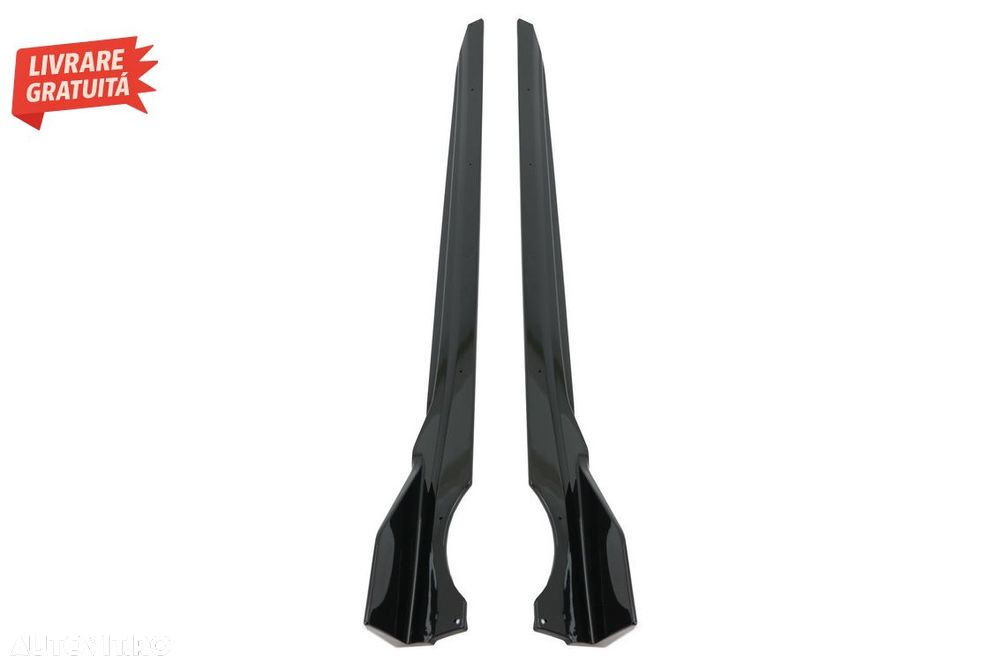 Pachet Exterior Aero BMW X7 G07 (2018-2022) M-Tech Black Knight Design Negru Lucio- livrare gratuita - 20