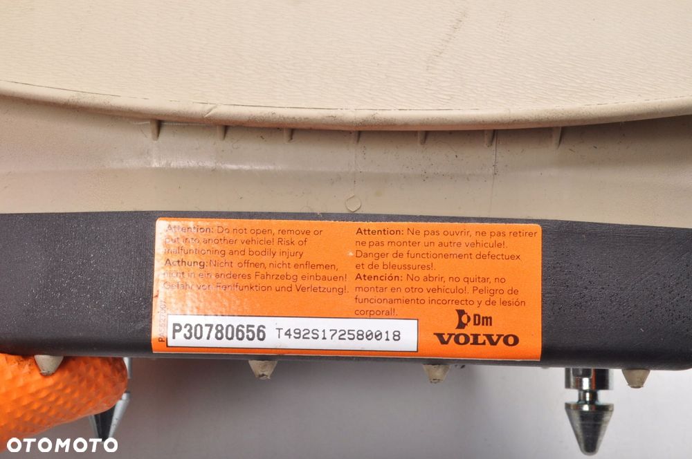 VOLVO V70 III S80 II PODUSZKA POWIETRZNA KIEROWCY AIRBAG P30780656 - 4