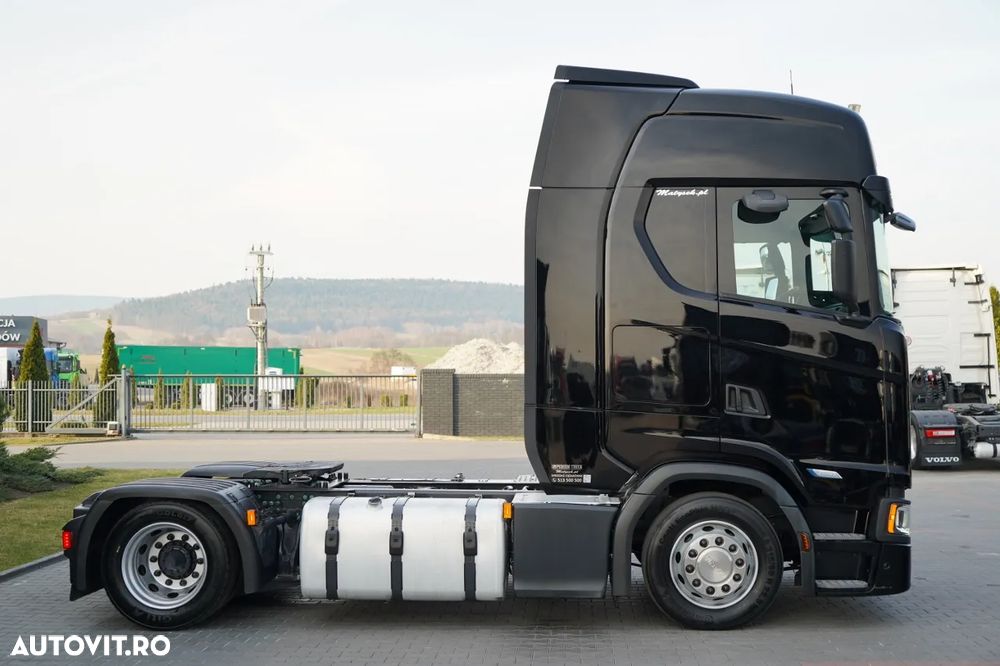 Scania S 500 / RETARDER / PLATĂ JOSĂ / MEGA / REZERVORE DE COMBUSTIBIL 1.400 L / I-PARK COOL / DUPĂ CONTRACT DE SERVICE GOLD / - 10