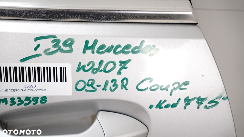 DRZWI LEWY PRZÓD PRZEDNIE MERCEDES W207 09-13R 775 - 5