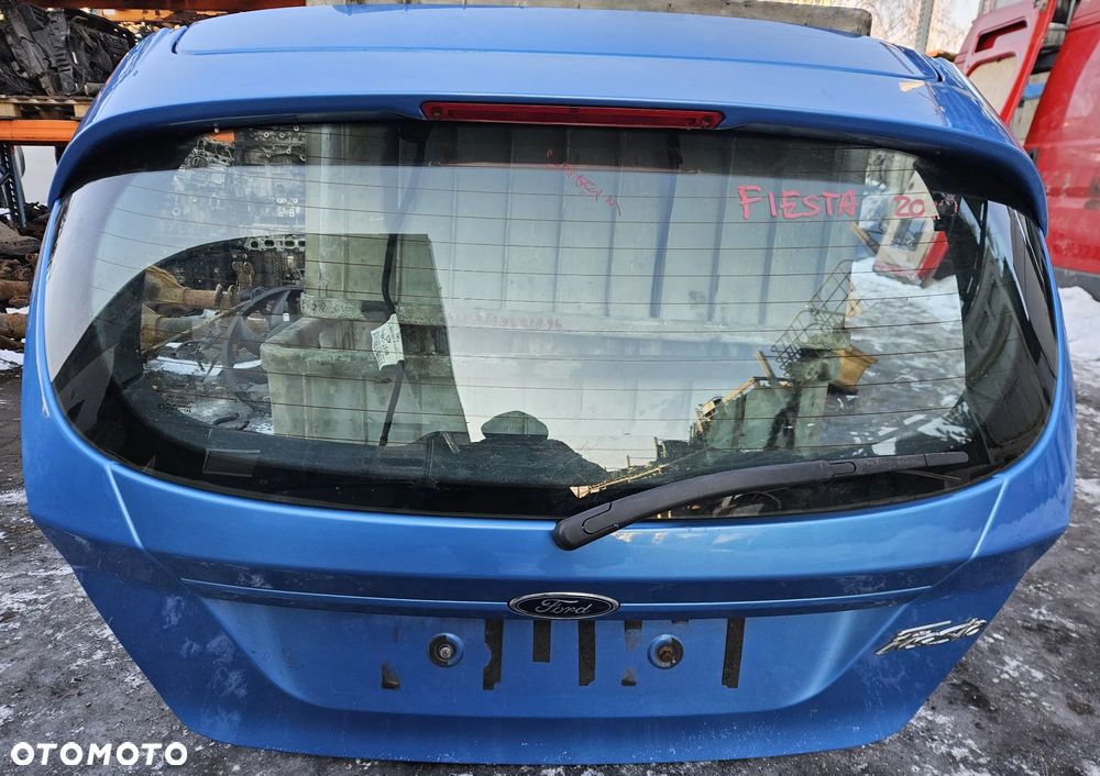 Ford Fiesta MK7 klapa tył tylna szyba - 1