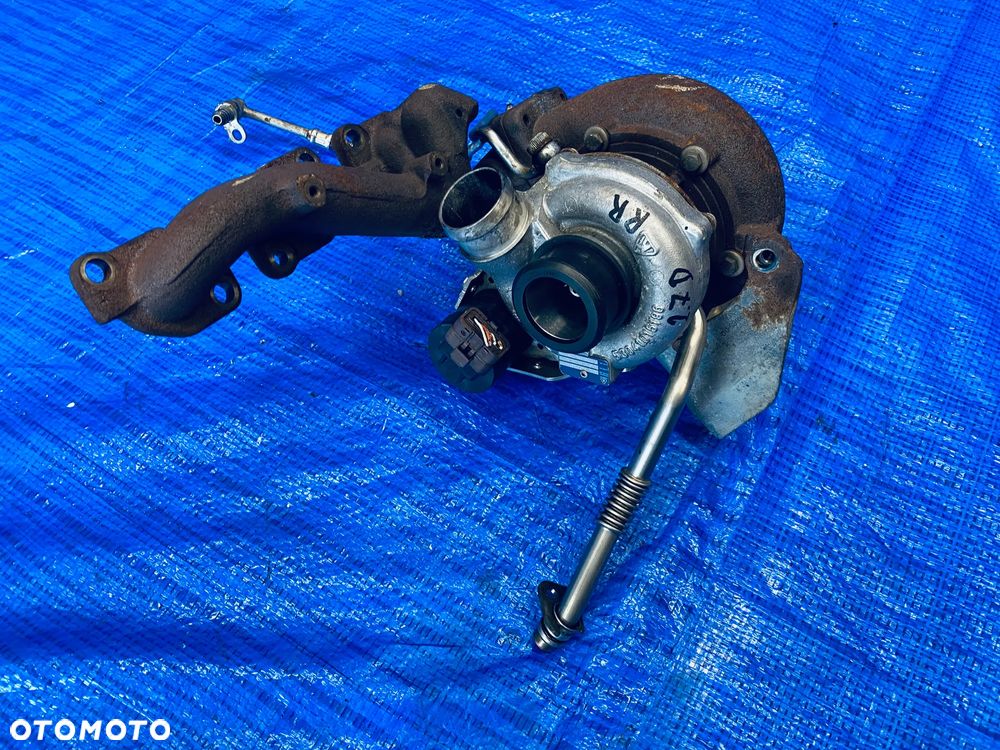 TURBO TURBINA TURBOSPRĘŻARKA KOLEKTOR WYDECHOWY RANGE ROVER DISCOVERY SPORT L320 2.7 D V6 2005- ; 4H2Q-6K682-CH  4H2Q6K682CH ORYGINAŁ - 3