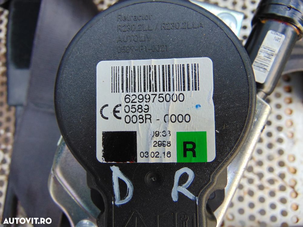 Plansa Bord Renault Espace 5 an 2015-2023 airbag sofer pasager modul centuri fata stanga dreapta - 11