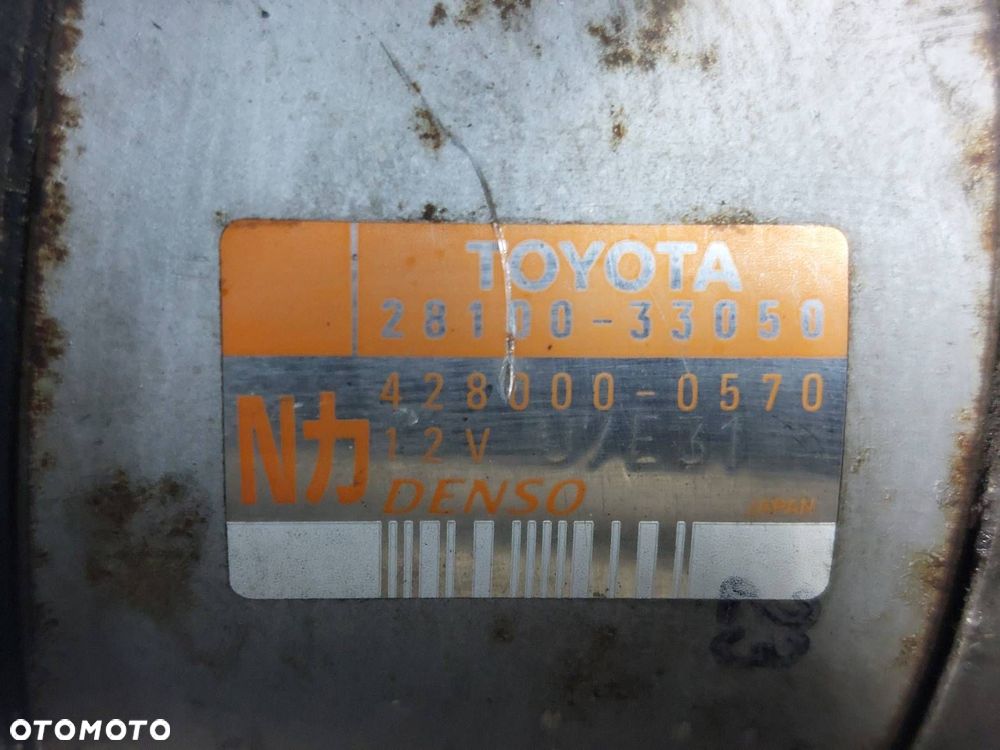 ROZRUSZNIK TOYOTA YARIS I 1.4 D4D 28100-33050 428000-0570 - 5
