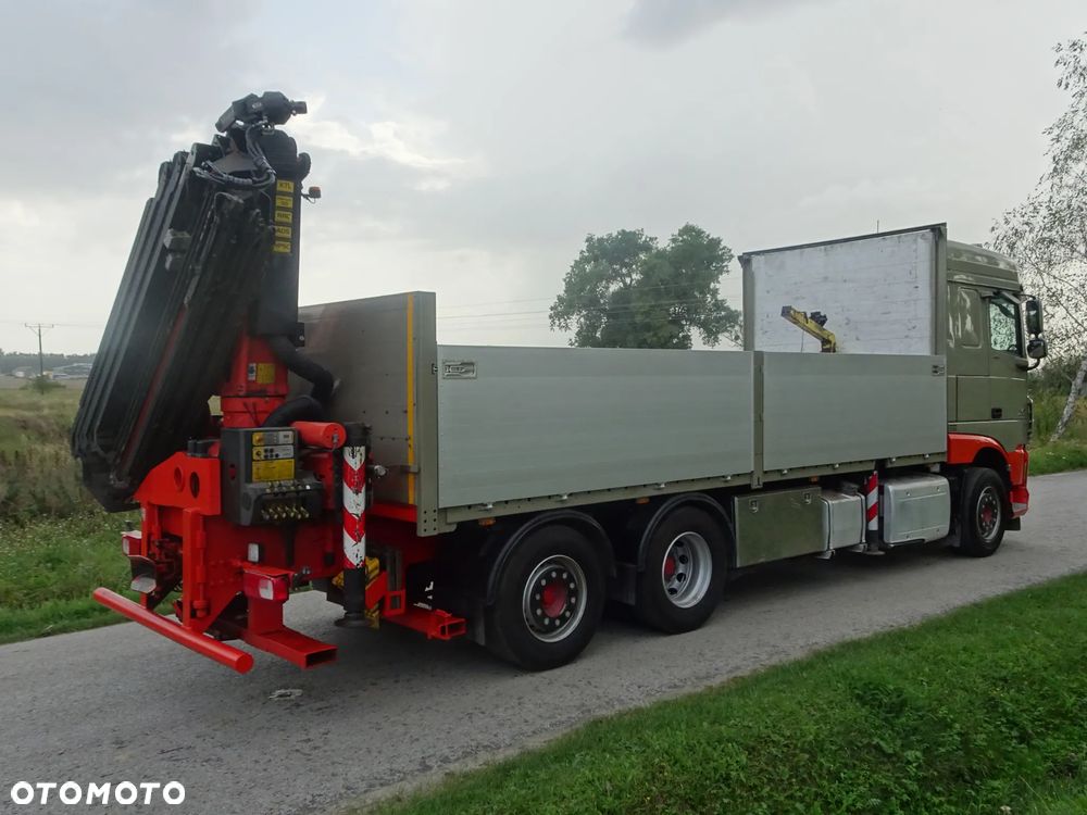 DAF XF 106 460 Euro 5  6x2 Budowlanka HDS Palfinger 26002 składany w Z sprowadzony z Niemiec - 4
