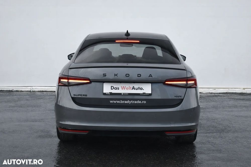 Skoda Superb 2.0 TDI 193 CP 4x4 DSG Sportline - 8