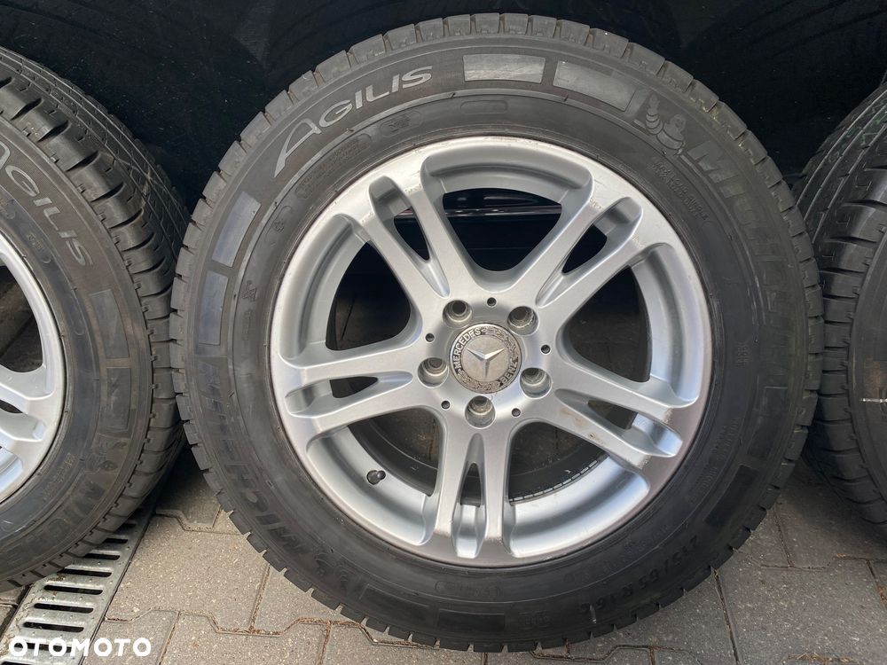 Koła aluminiowe .Super Stan.7,5x16 et 35 5x112 otwór 66,5 mm opony  Michelin 6,8 mm - 3