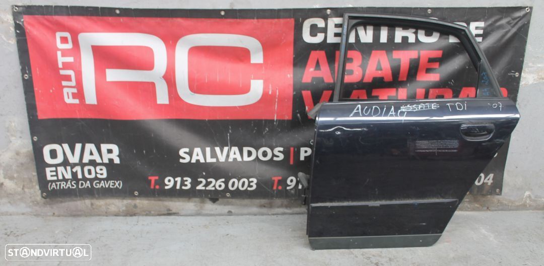 Porta de Trás do Lado Esquerdo Audi A4 de 2007 - 1