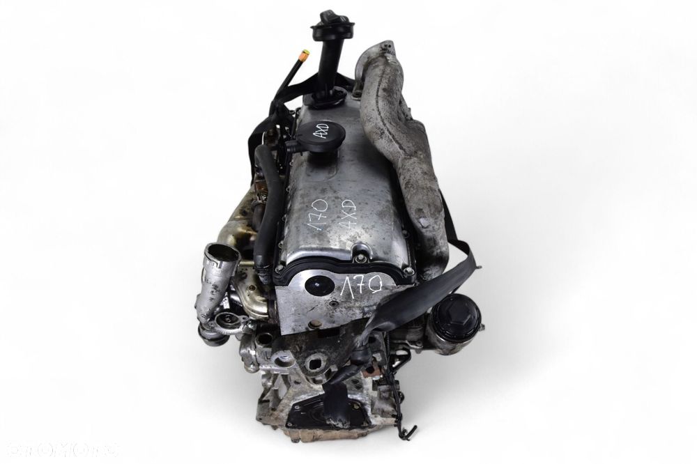 Silnik VW VOLKSWAGEN TRANSPORTER 5 T5 2.5 TDI 03-09r AXD  KOMPRESJA  VAT - 9