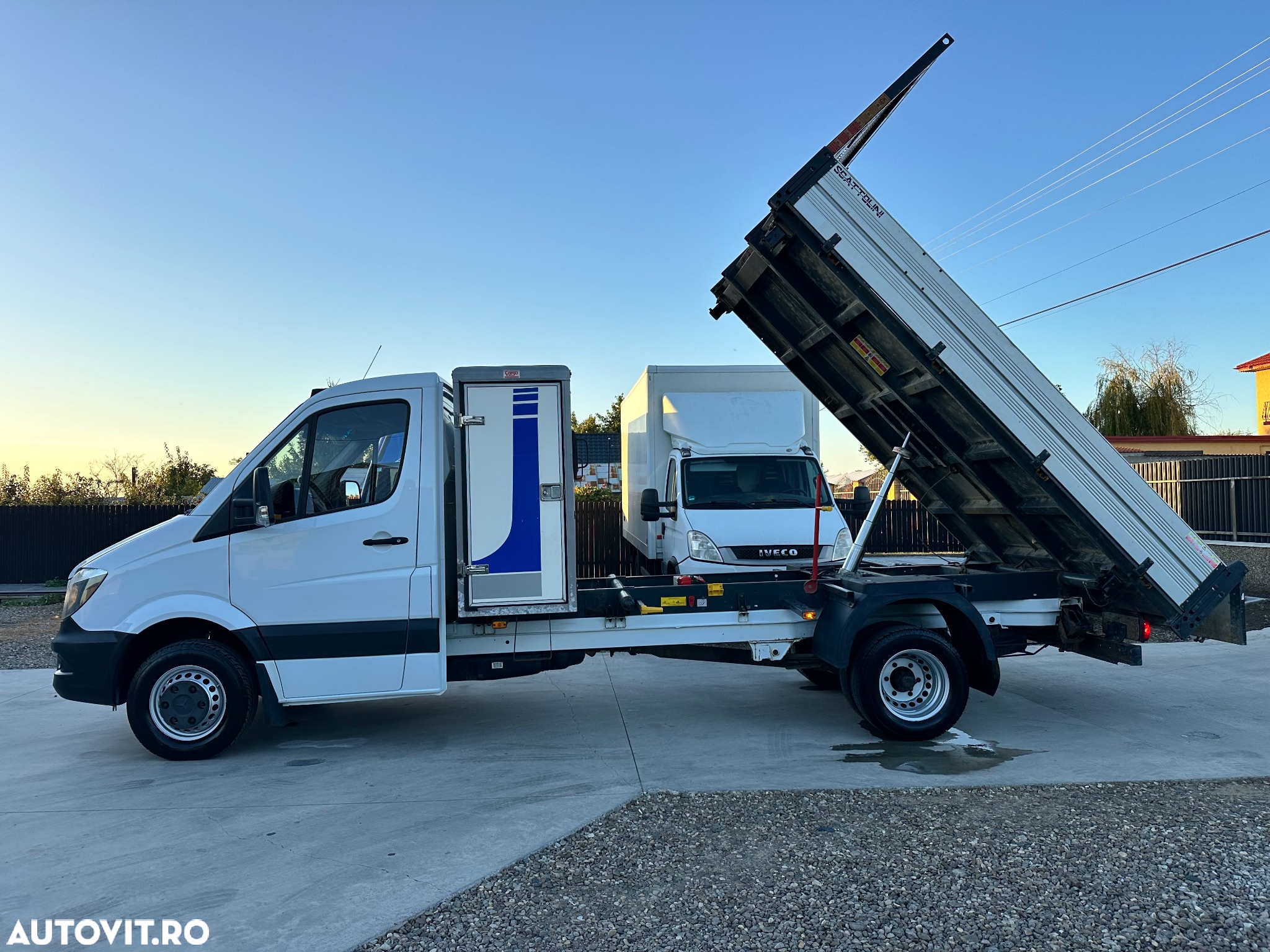 Mercedes-Benz Sprinter 516 /519 CDI 2017  Scattolini Basculnata / 3 părți   Cat. B 3.500 kg Iveco - 11