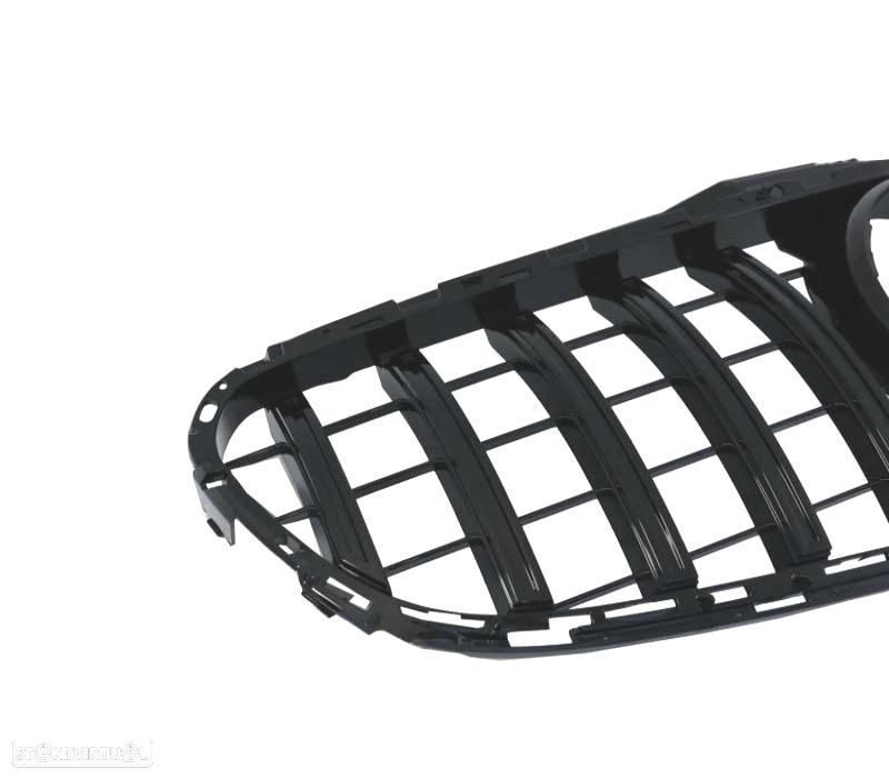 GRELHA MERCEDES CLASE E W212 13-16 LOOK PANAMERICANA GT PRETO BRILHANTE - 3