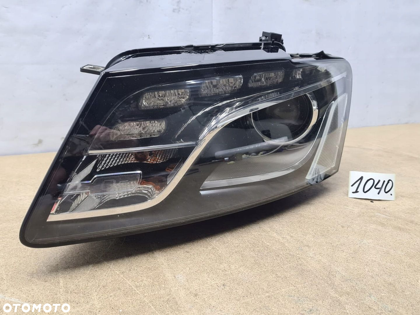 AUDI Q5 I 08- LAMPA LEWA PRZÓD PRZEDNIA XENON LED - 8