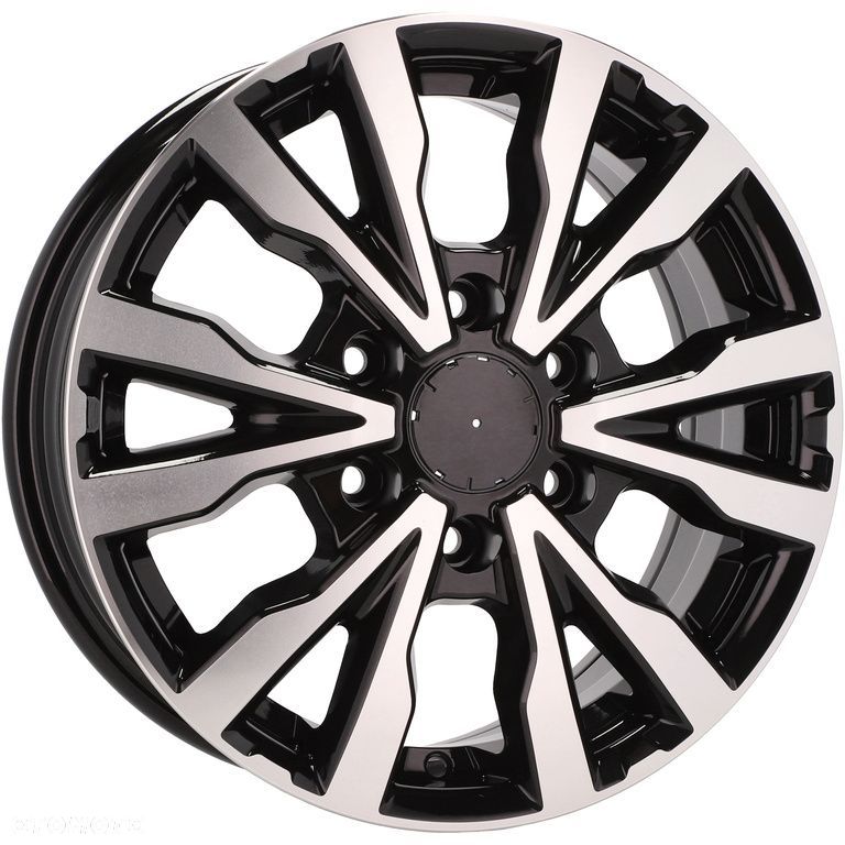 4x Felgi 16 6x130 m.in. do MERCEDES Sprinter W906 W907 W910 Wzmacniane 1400kg - B3025 - 8