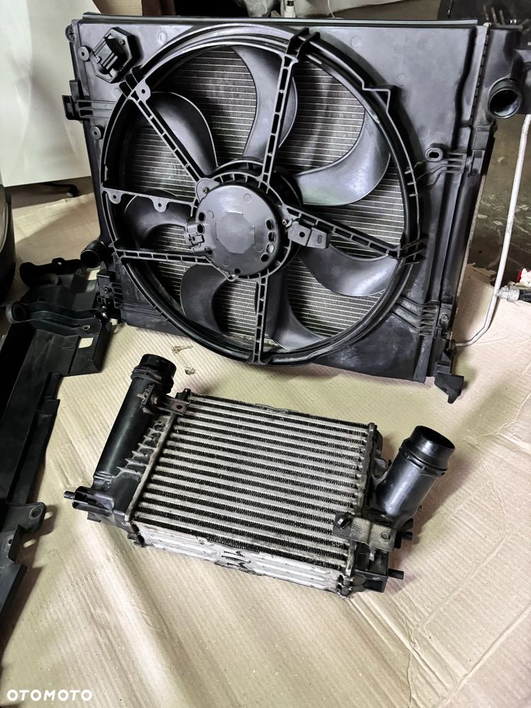 Przód kompletny zderzak maska lampy Nissan X-Trail T32 LIFT LED PDC QAB - 6