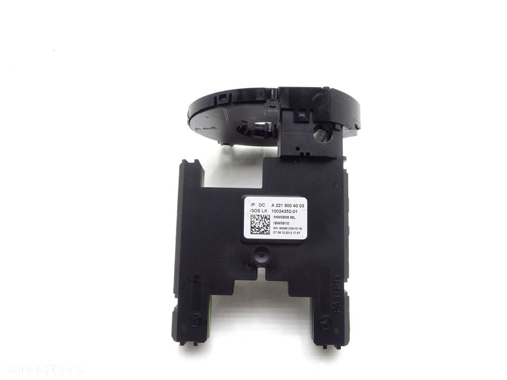 Zwijak kierowcy czujnik kąta skrętu pozycji a2219004003 mercedes w221 lift - 3
