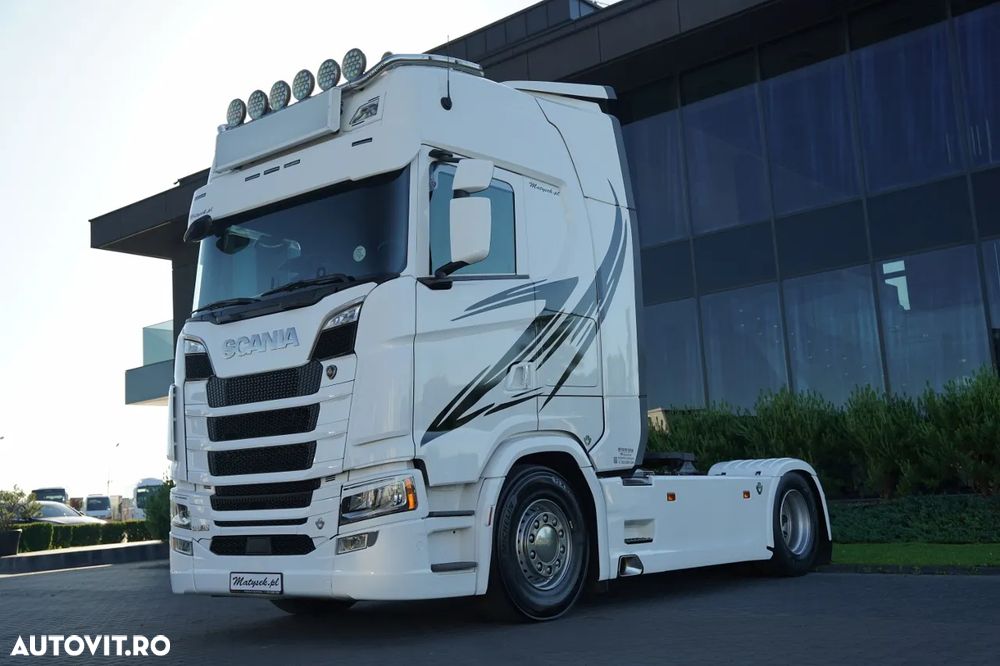 Scania S 580 / V8 / RETARDER / I-PARK COOL / COMPLET AIRMATIC / PIELE / - - 5