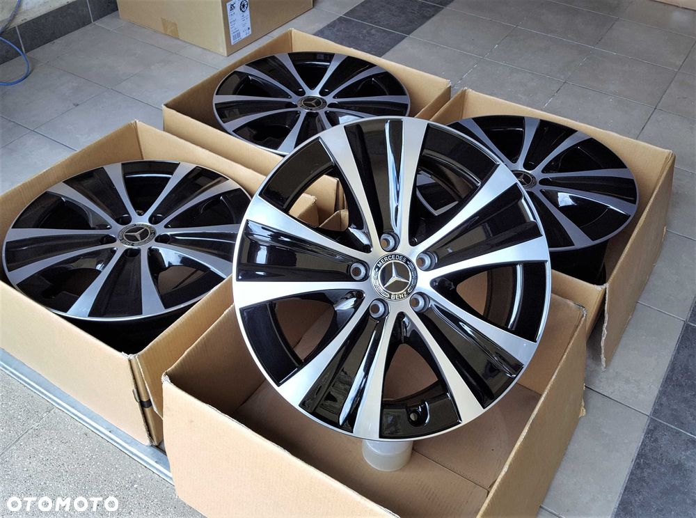 Alufelgi 18 5x112 Mercedes dwie szerokości C E S V CLK ML Vito 864# - 3