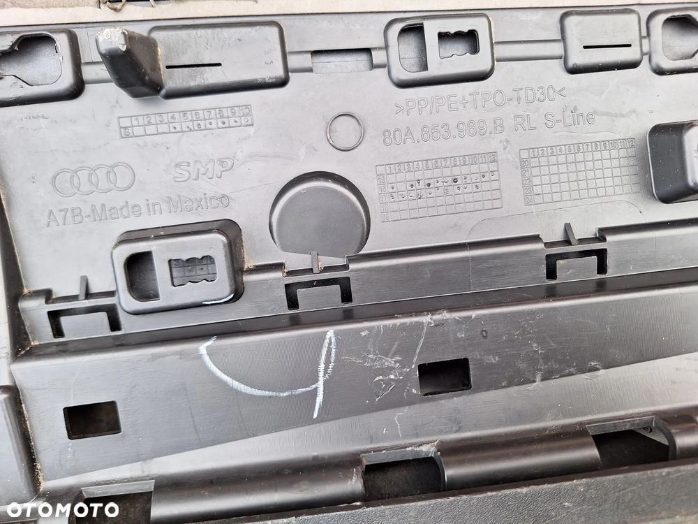 AUDI Q5 80A S-LINE 15- LISTWA DOLNA DRZWI LEWY TYŁ ORGINALNA NR 80A853969B WYSYŁKA 24H - 9