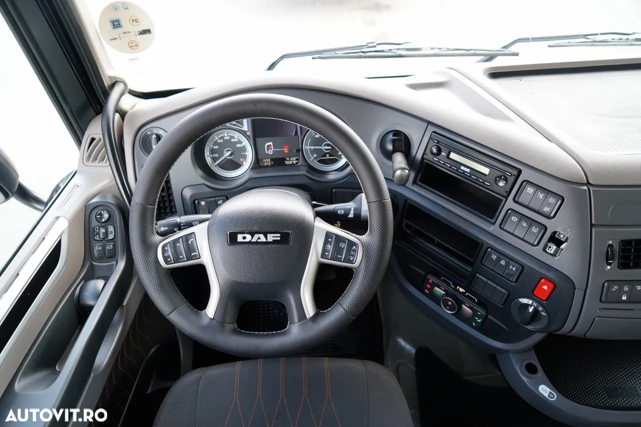 DAF XF 480 / COMBINAȚIE TANDEM / 120 M3 / TRANSPORT / I-PARK COOL / 2019 / CONTRACT DE SERVICE POST-SERVICE - 31