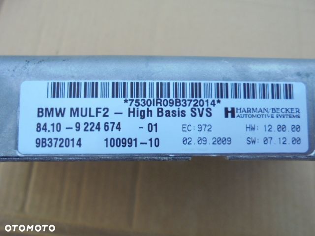 moduł mulf2 bmw e90 e91 e60 e61 e87 e70 9224674 - 2