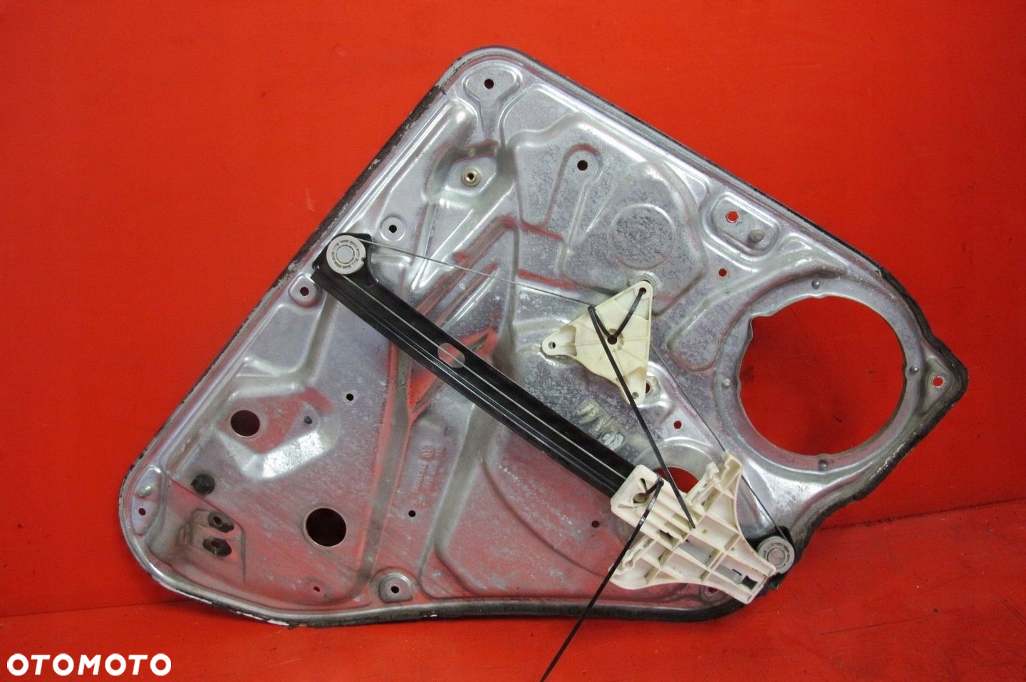 VW PASSAT B5 SEDAN PODNOŚNIK MECHANIZM SZYBY PRAWY TYŁ TYLNY 3B5839756 - 4