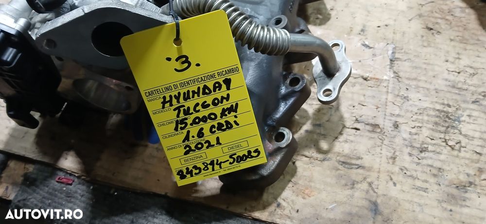 Turbina, turbosuflanta HYUNDAI ,KIA 1,6 crdi an 2017-2022 cu 15.000 km cod 843814-5008s - 1