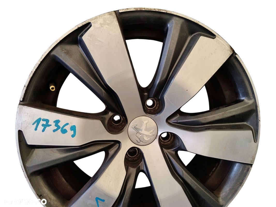 4X FELGI ALUMINIOWE PEUGEOT 2008 I 16'' 6,5J ET20 4X108 9678398177 - 3