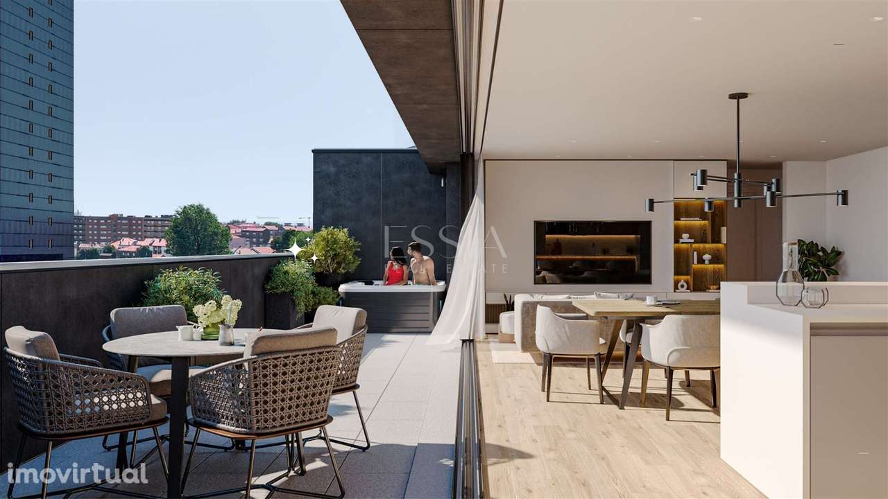 Apartamento T3 com Varandas | Em  Construção em  Leça da Palmeira - Grande imagem: 3/15