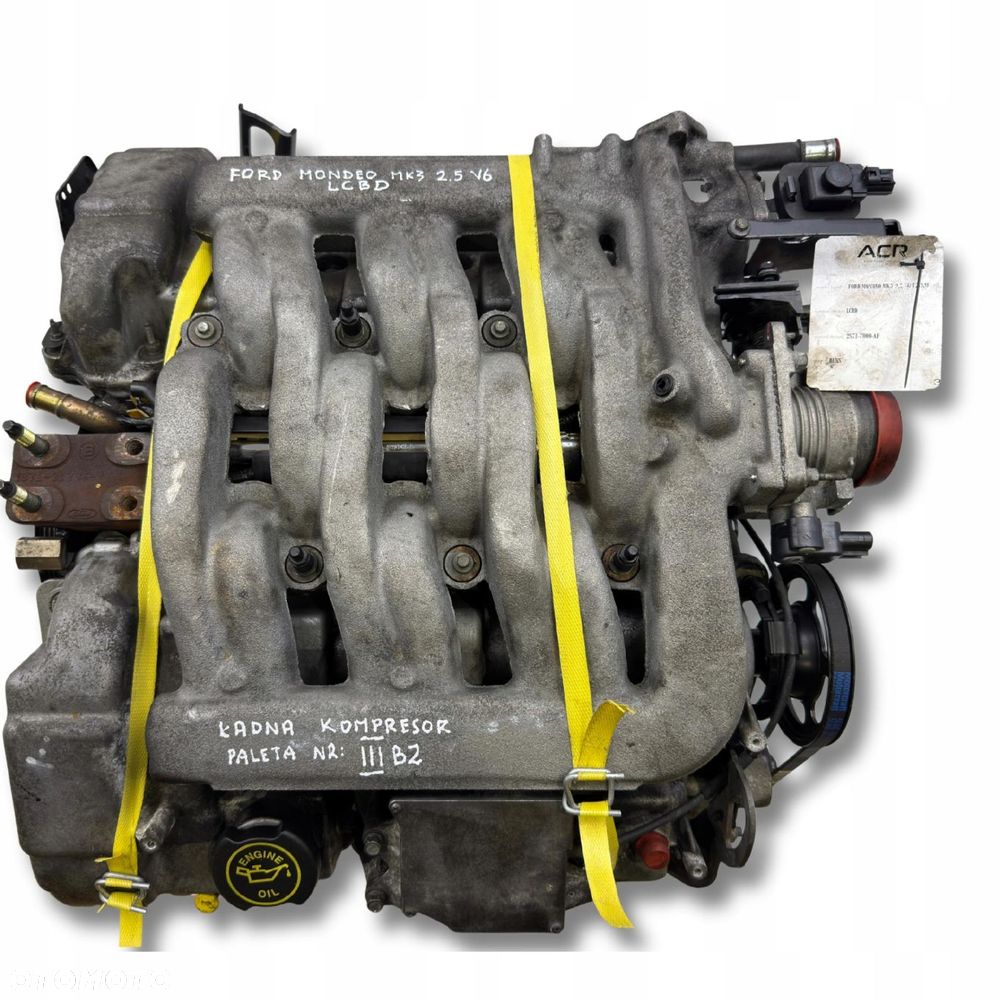 SILNIK Ford Mondeo III MK3 2.5 V6 170KM LCBD benzyna kompletny 176tyś - 1