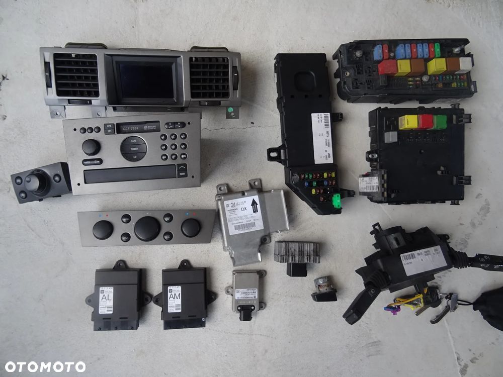 MODUŁ DRZWI STEROWNIK 4 x ELEKTRYCZNYCH SZYB LUSTEREK VECTRA C SIGNUM - PIN WYLOGOWANE CARPASS - 3