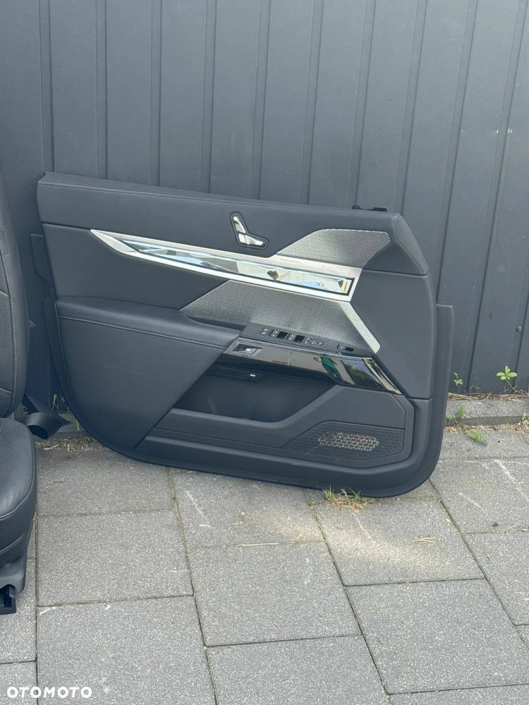 FOTELE TAPICERKA BMW 7 G70 INDIVIDUAL CZARNE MASAŻ WENTYLACJA GRZANE - 12