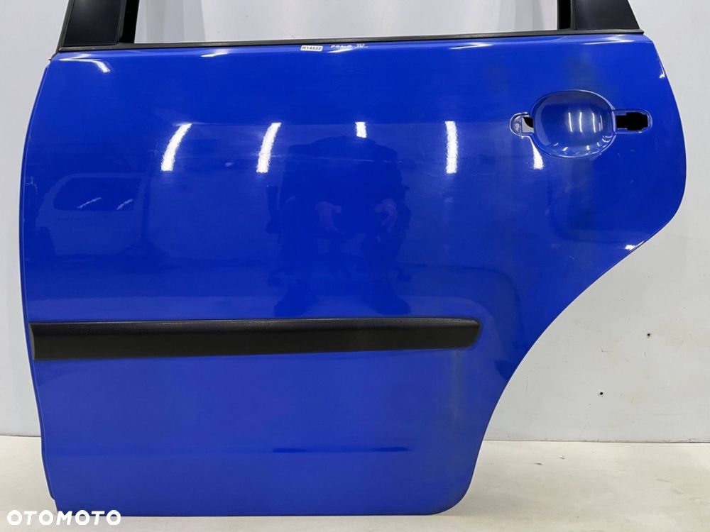 Drzwi VW Polo IV 4 01-09 lewe tylne lewy tył 606833311 LA5F - 3