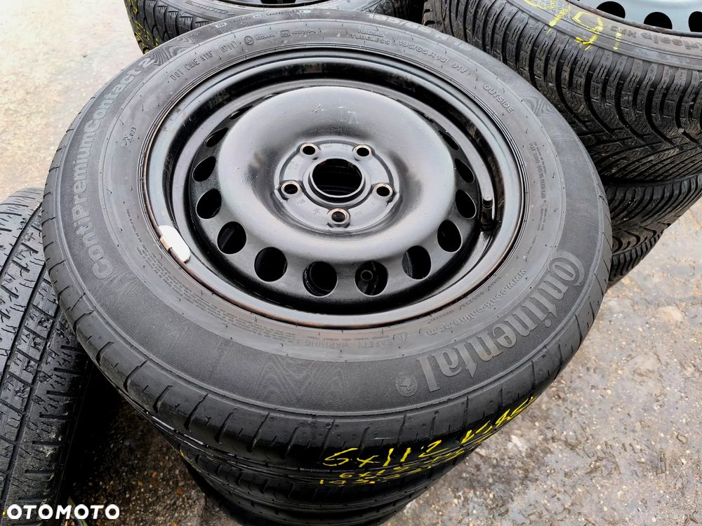 5x112 Felgi Stalowe Stal 15 Koła Letnie Lato VW GOLF 6 5 TOURAN CADDY JETTA PASSAT B5 SHARAN AUDI A4 B6 A6 C5 B5 SEAT ALTEA ALHAMBRA LEON II TOLEDO III SKODA OCTAVIA II III 4mm Legnica ALU-RAD 195/65 - 1