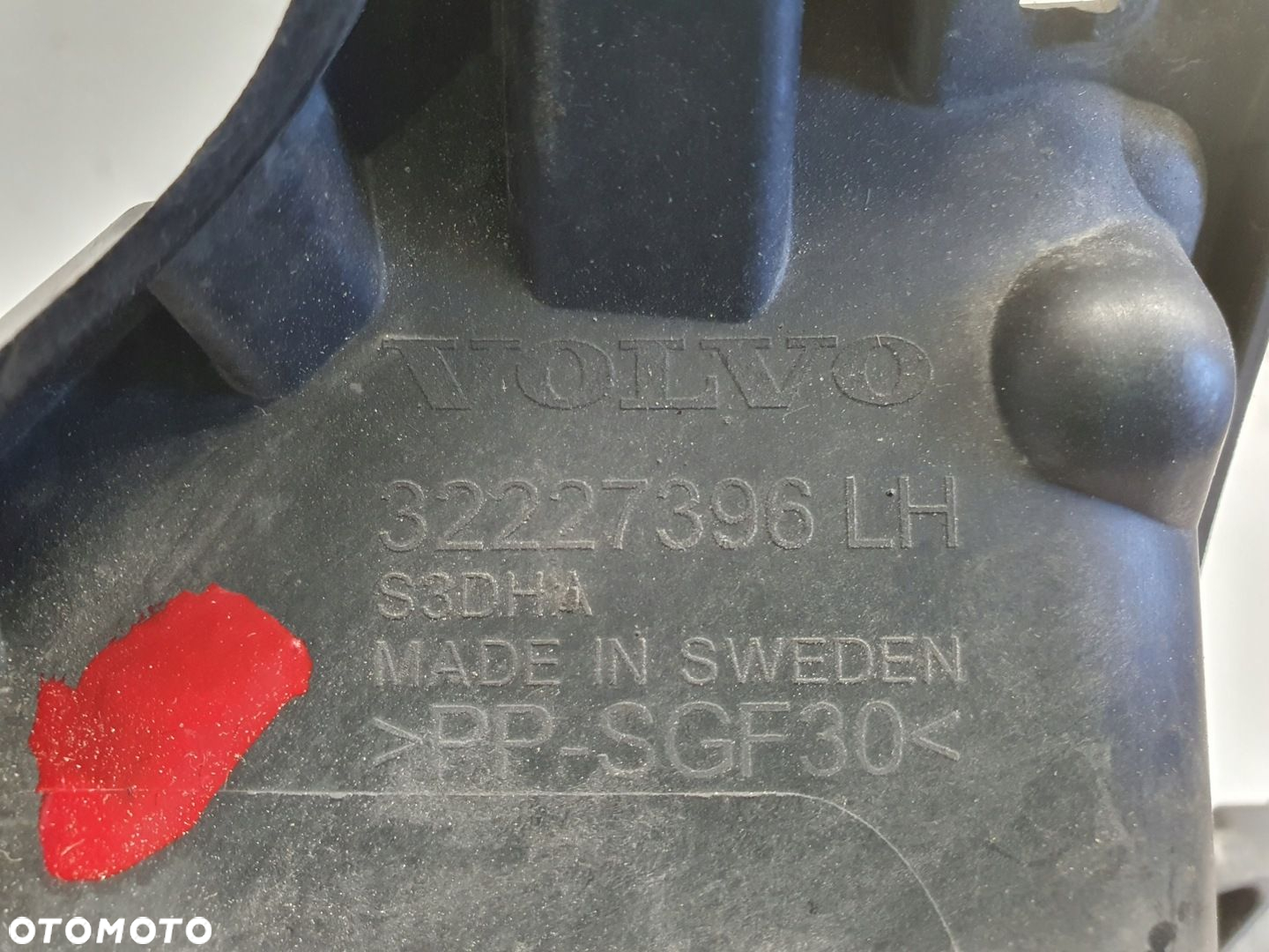 Volvo V90 II ŚLIZG PRZEDNIEGO ZDERZAKA lewy przód Mocowanie 32227396 - 7