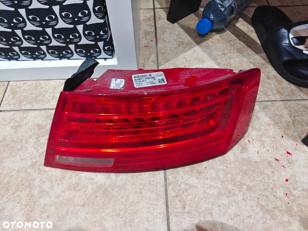 Zderzak tył tylny S line coupe cabrio audi A5 8t lift - 4