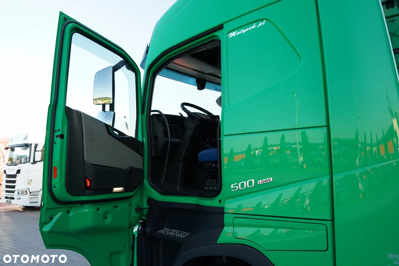 Volvo FH 500 / I-SAVE / RETARDER / HYDRAULIKA / KLIMA POSTOJOWA / OPONY 100% / I- SHFIT / TV / NOWY MODEL - 21