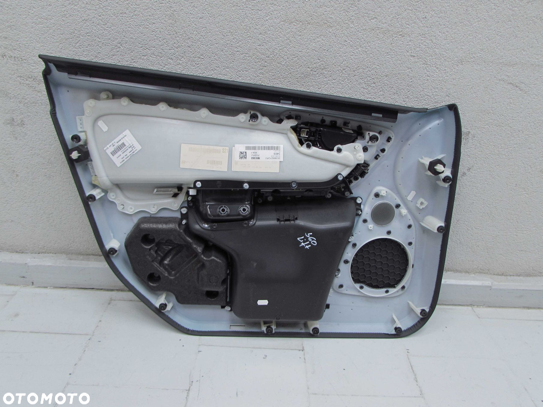 VOLVO S60 II V60 R DESIGN 10-17 TAPICERKA BOCZEK DRZWI PRAWY PRZOD SKORA 3539682Y2R - 7