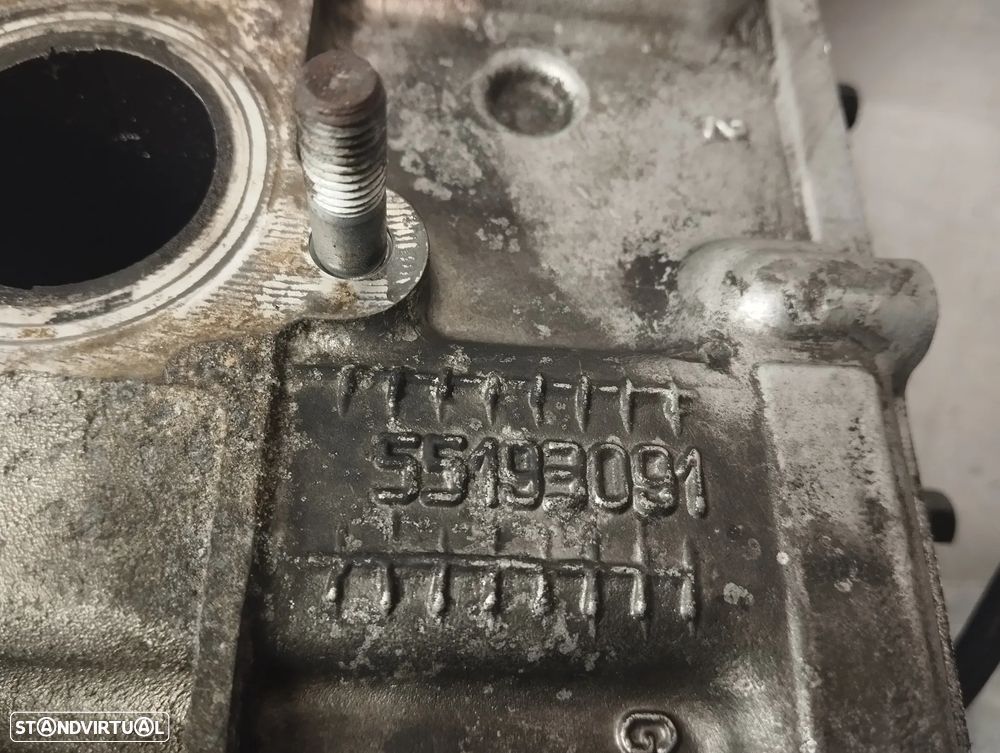 CABEÇA DO MOTOR OPEL VECTRA C / ZAFIRA 1.9CDTI 8V FIAT 1.9JTD 55193091 - 7